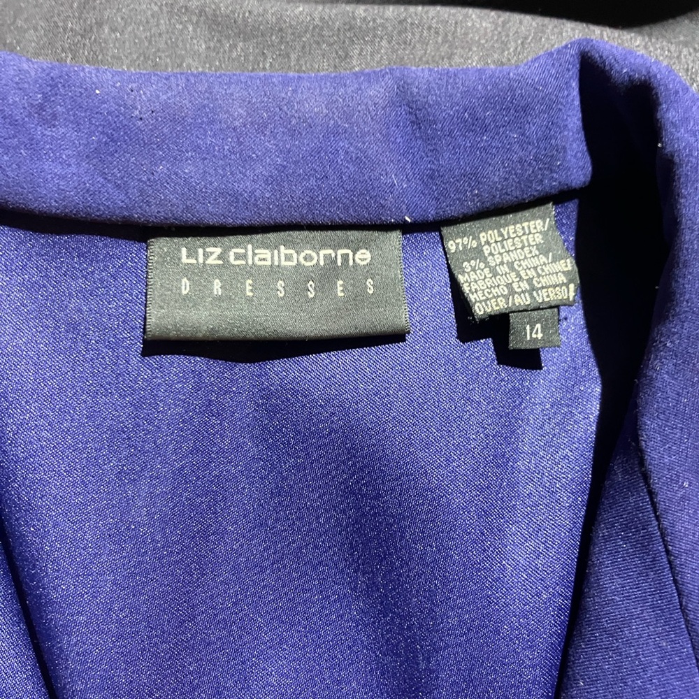 Liz Claiborne Blue Dress